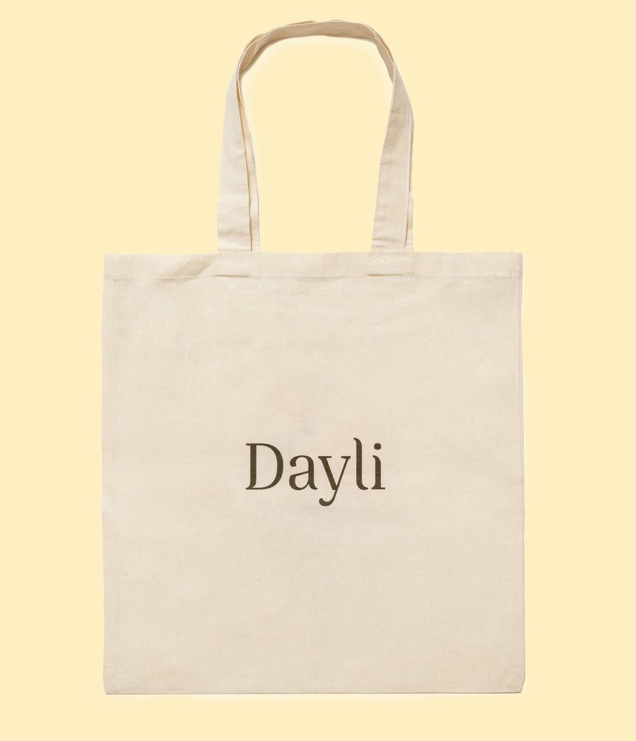 Dayli Canvas Tote Bag